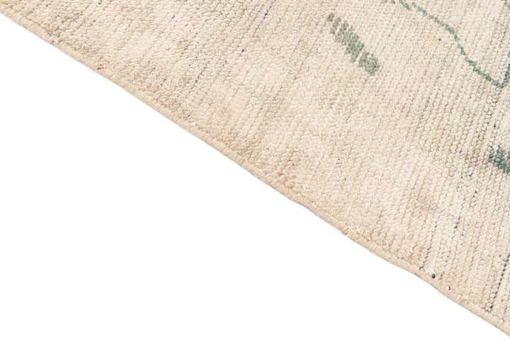 8' 5 x 11' 3 Hand Knotted Moroccan Wool Rug