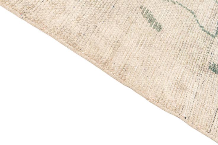 Detail image of 8' 5 x 11' 3 Hand Knotted Moroccan Wool Rug