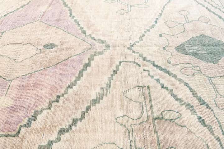8' 5 x 11' 3 Hand Knotted Moroccan Wool Rug