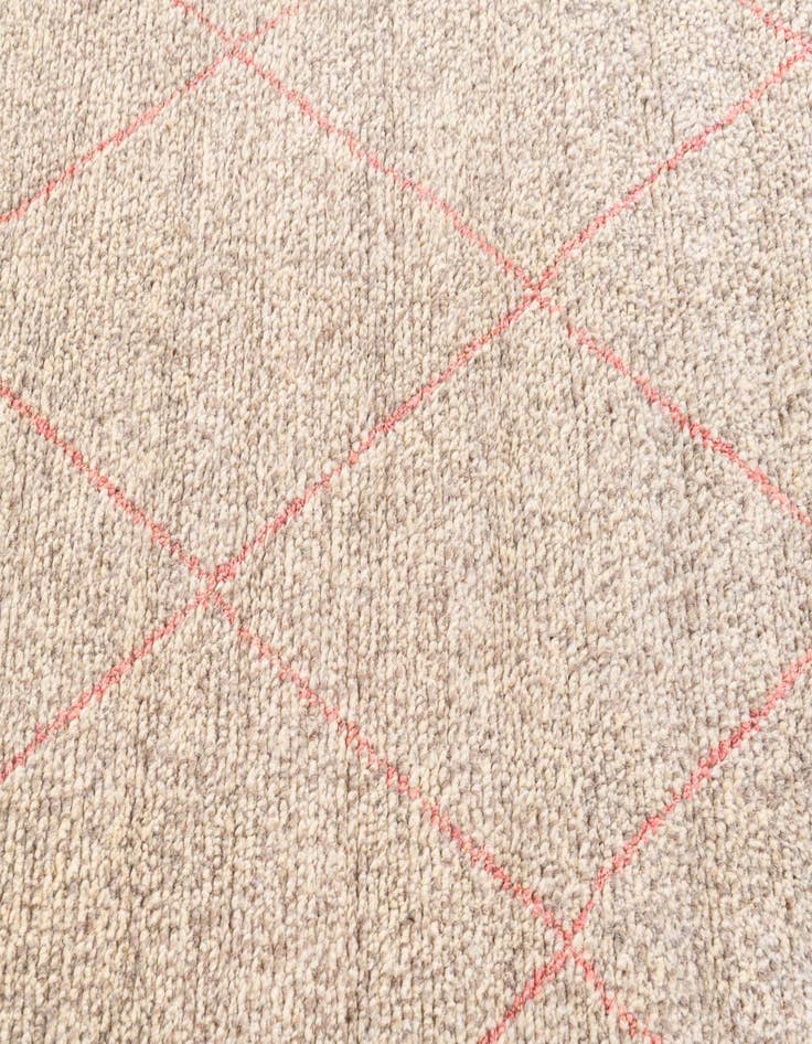 Detail image of 5' 9 x 7'  Hand Knotted Moroccan Wool Rug