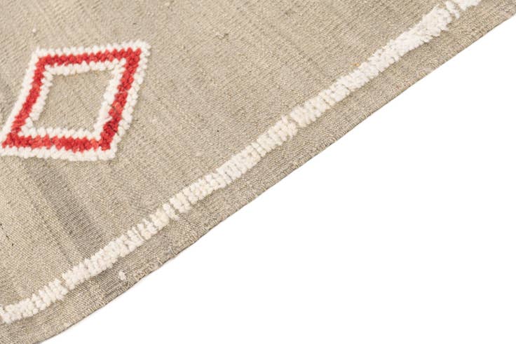 Detail image of 8' 2 x 10' 8 Hand Knotted Moroccan Wool Rug