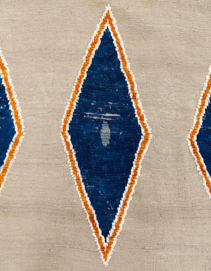 Detail image of 8' 2 x 10' 8  Hand Knotted Moroccan Wool Rug