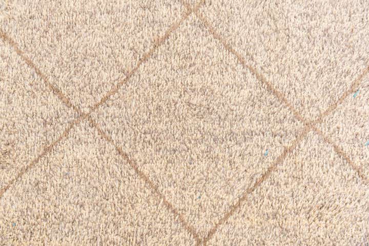 5' 10 x 9' 2 Hand Knotted Moroccan Wool Rug