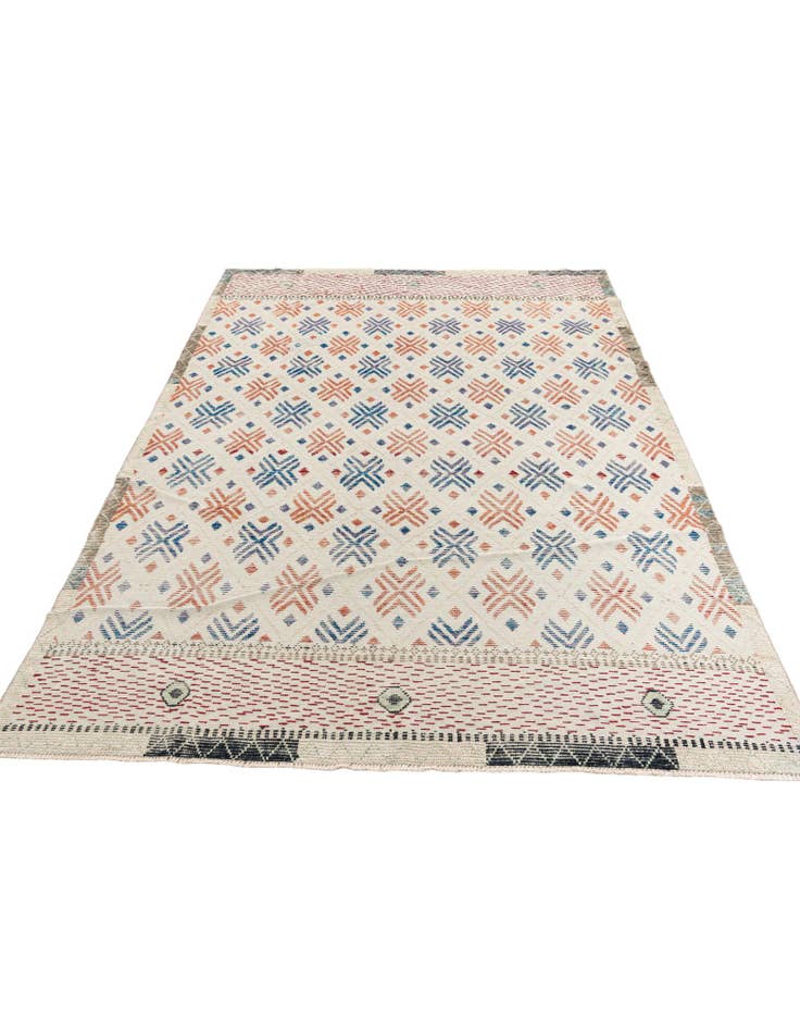 Detail image of 7' 8 x 10' 4 Hand Knotted Moroccan Wool Rug