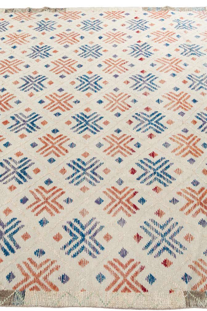 7' 8 x 10' 4 Hand Knotted Moroccan Wool Rug