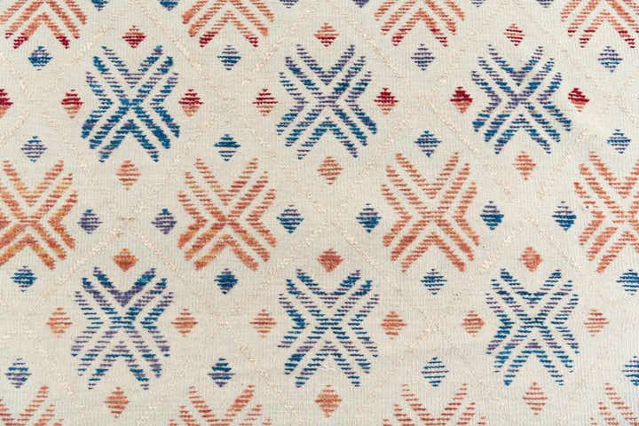 7' 8 x 10' 4 Hand Knotted Moroccan Wool Rug