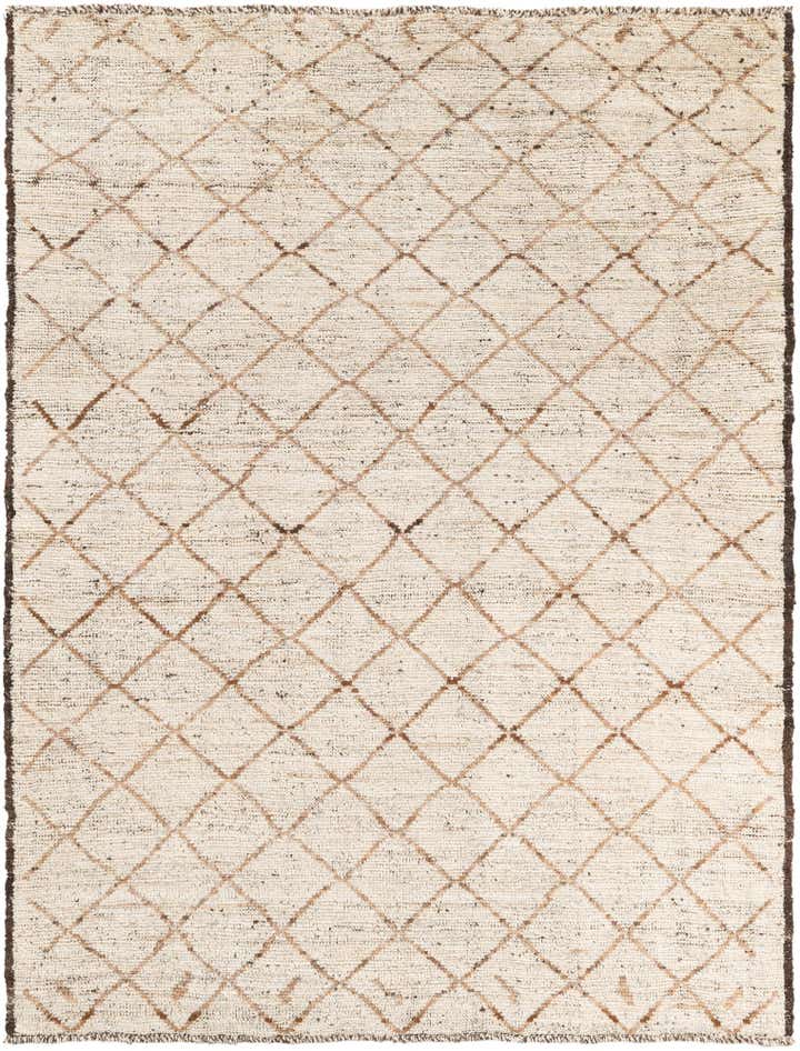 5' 2 x 6' 10 Hand Knotted Moroccan Wool Rug