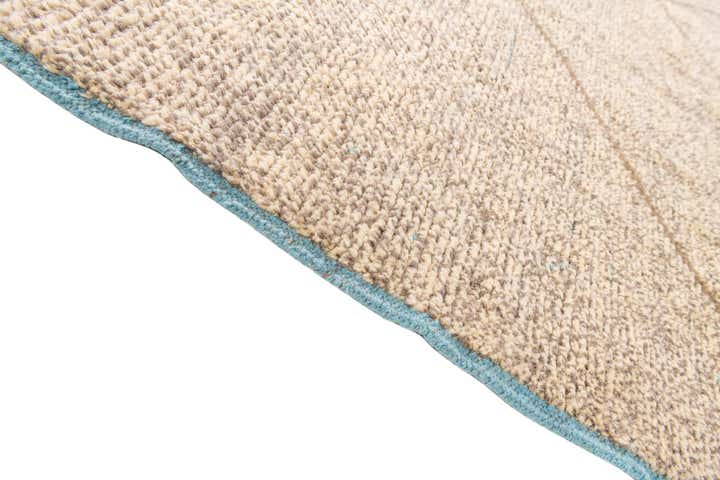 6' 1 x 9' 2 Hand Knotted Moroccan Wool Rug