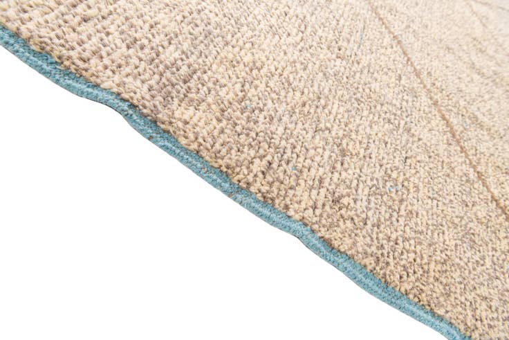 Detail image of 6' 1 x 9' 2 Hand Knotted Moroccan Wool Rug