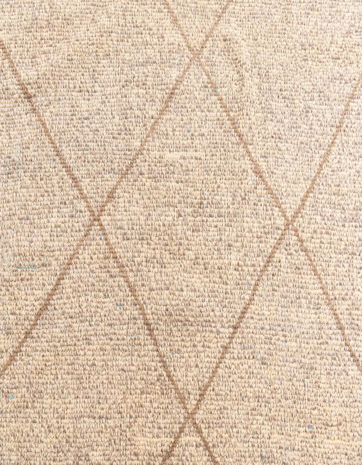 Detail image of 6' 1 x 9' 2 Hand Knotted Moroccan Wool Rug
