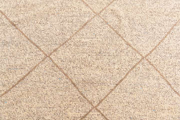 6' 1 x 9' 2 Hand Knotted Moroccan Wool Rug