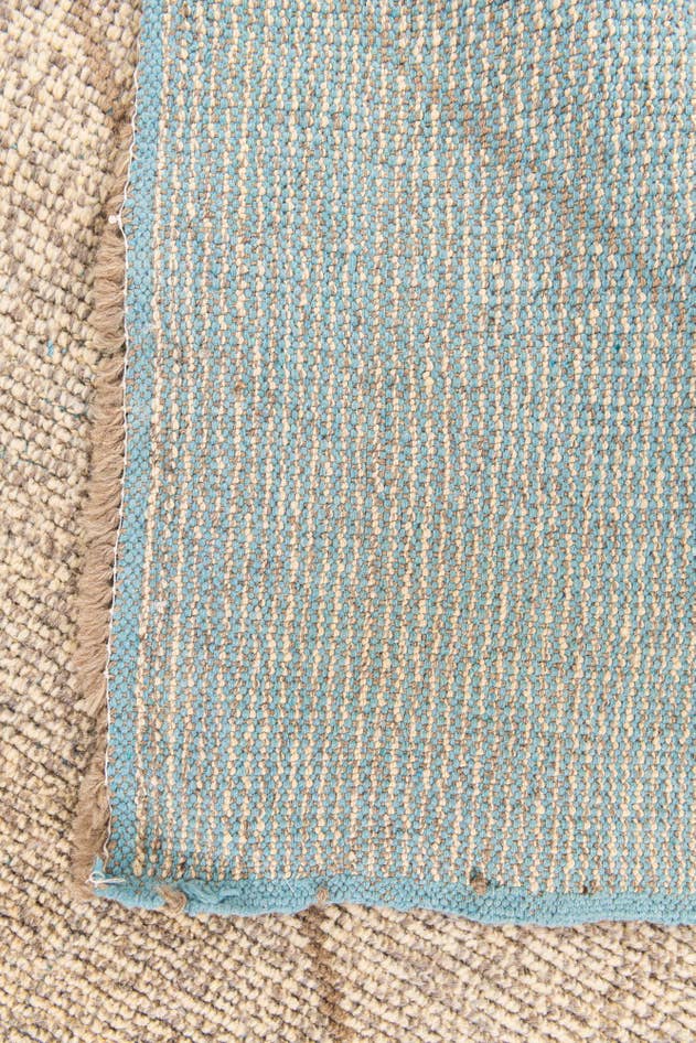 Detail image of 6' 1 x 9' 2 Hand Knotted Moroccan Wool Rug