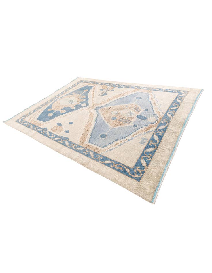 Detail image of 7' 7 x 10' 3 Hand Knotted Moroccan Wool Rug