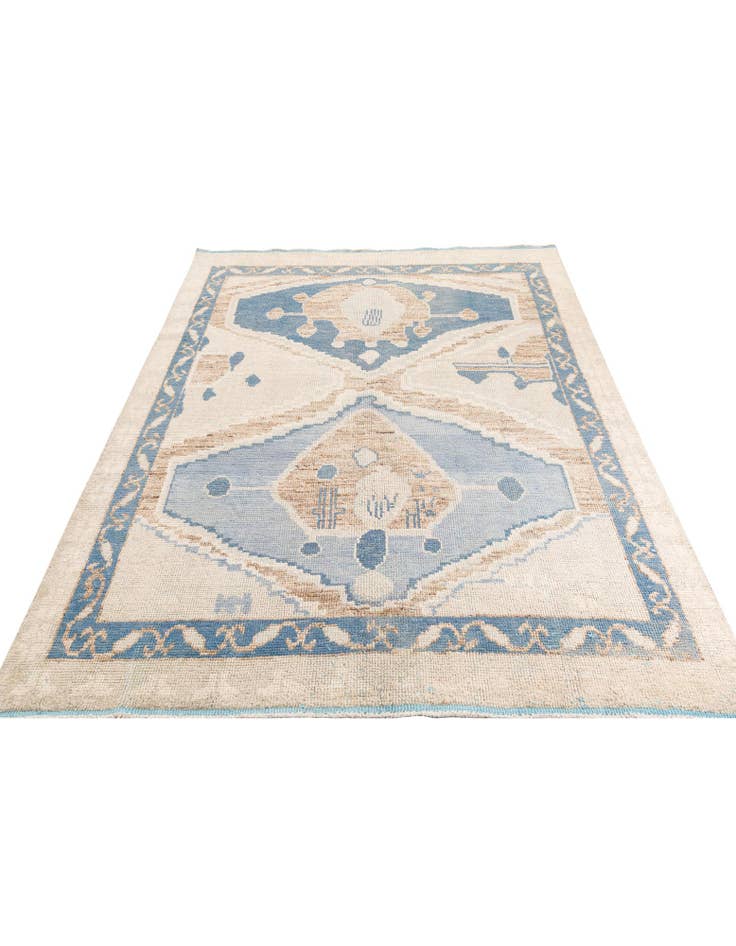 Detail image of 7' 7 x 10' 3 Hand Knotted Moroccan Wool Rug