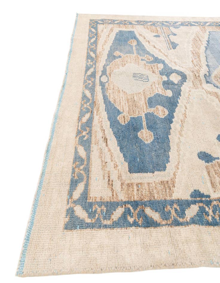 Detail image of 7' 7 x 10' 3 Hand Knotted Moroccan Wool Rug