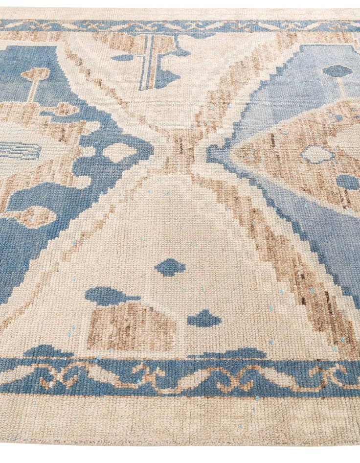 Detail image of 7' 7 x 10' 3 Hand Knotted Moroccan Wool Rug