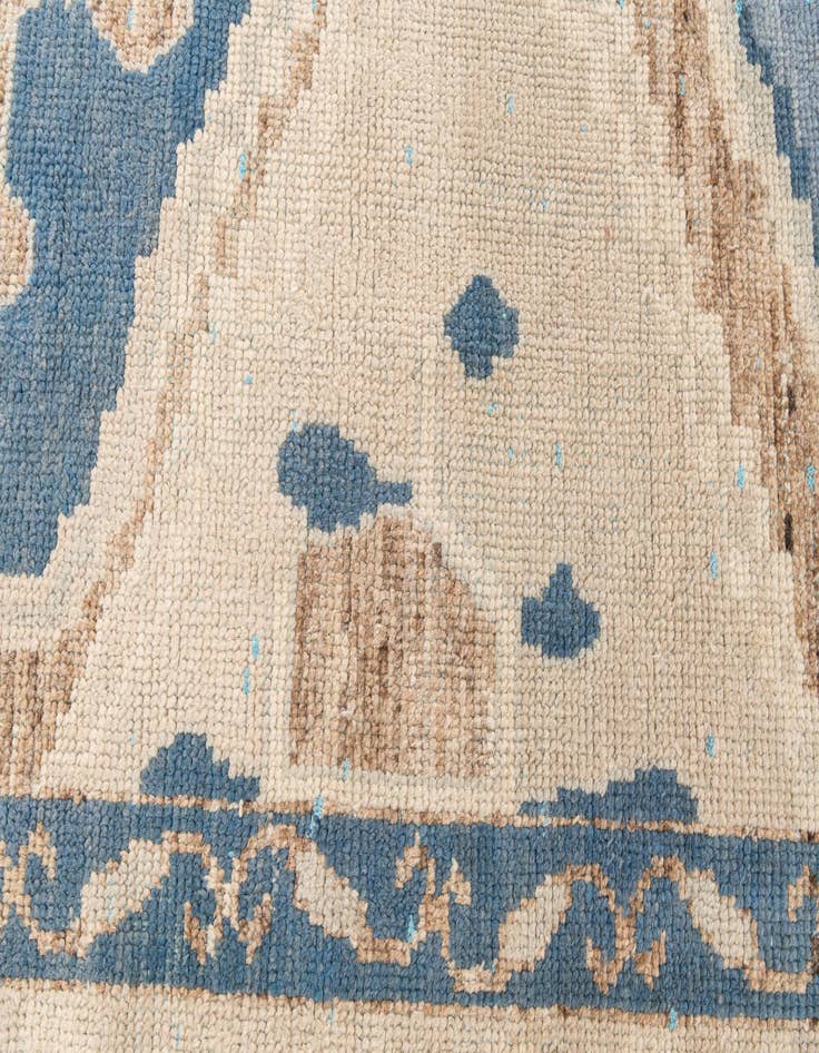 Detail image of 7' 7 x 10' 3 Hand Knotted Moroccan Wool Rug