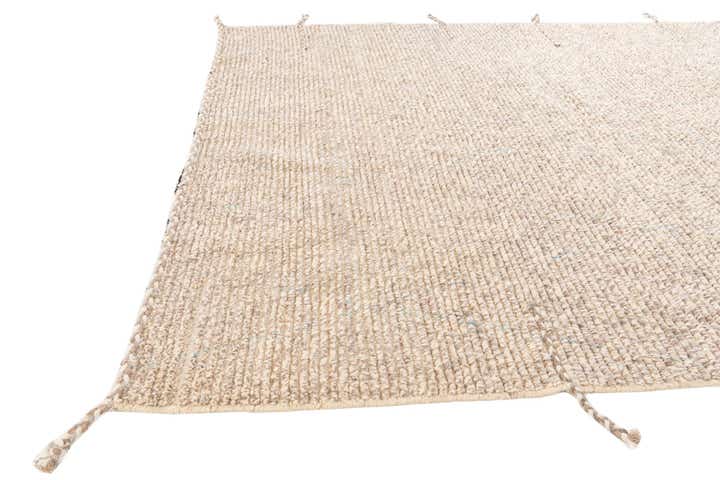 6' 7 x 9' Hand Knotted Moroccan Wool Rug