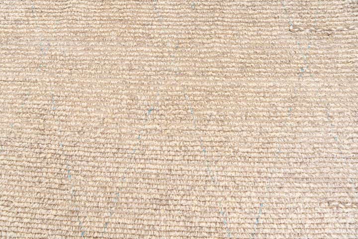 6' 7 x 9' Hand Knotted Moroccan Wool Rug