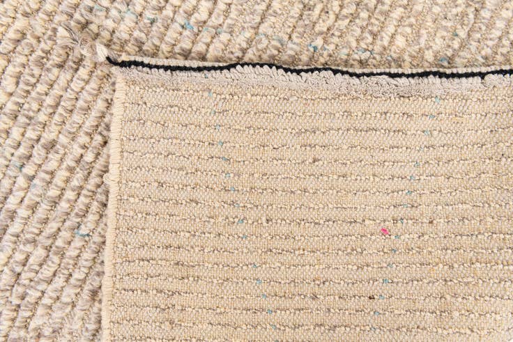 Detail image of 6' 7 x 9' Hand Knotted Moroccan Wool Rug