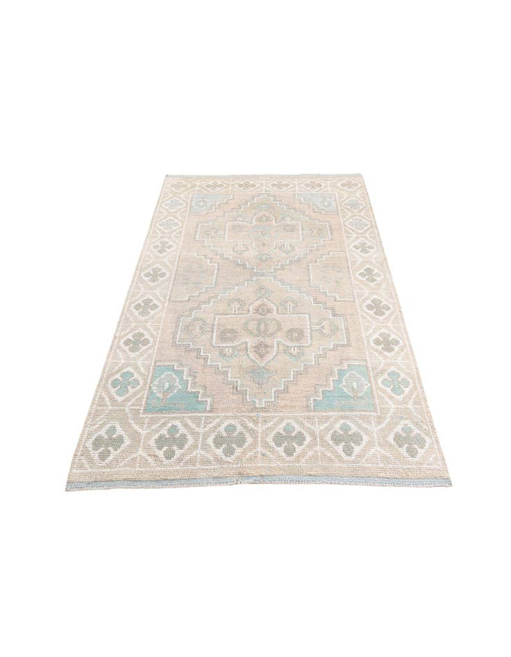 Detail image of 6' x 8' 9 Hand Knotted Moroccan Wool Rug