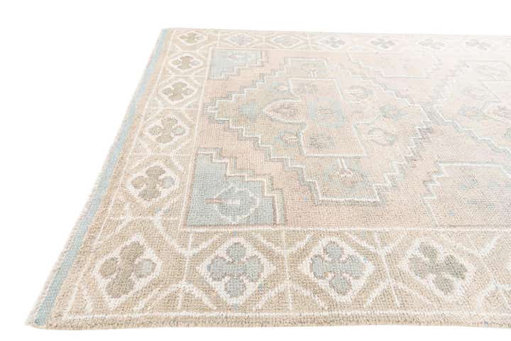 6' x 8' 9 Hand Knotted Moroccan Wool Rug