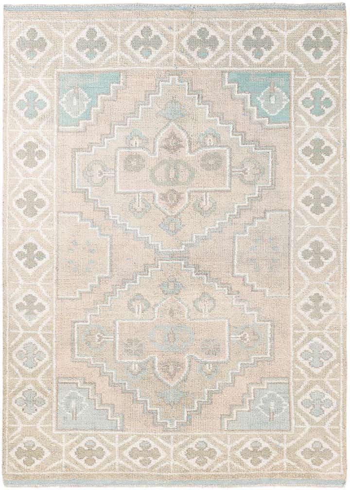 6' x 8' 9 Hand Knotted Moroccan Wool Rug