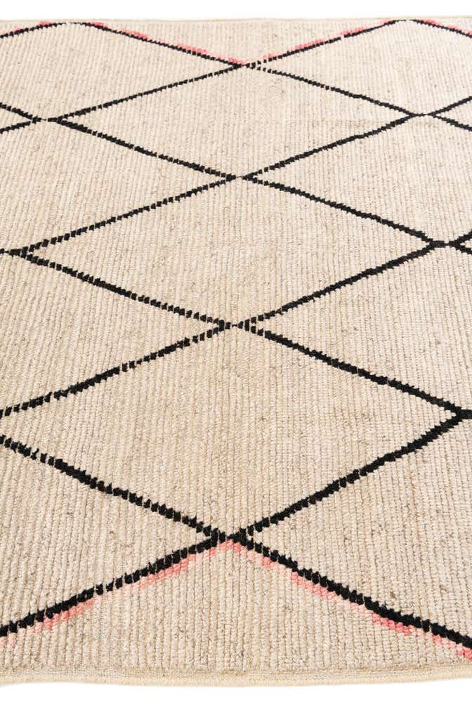 5' 3 x 8' 3 Hand Knotted Moroccan Wool Rug