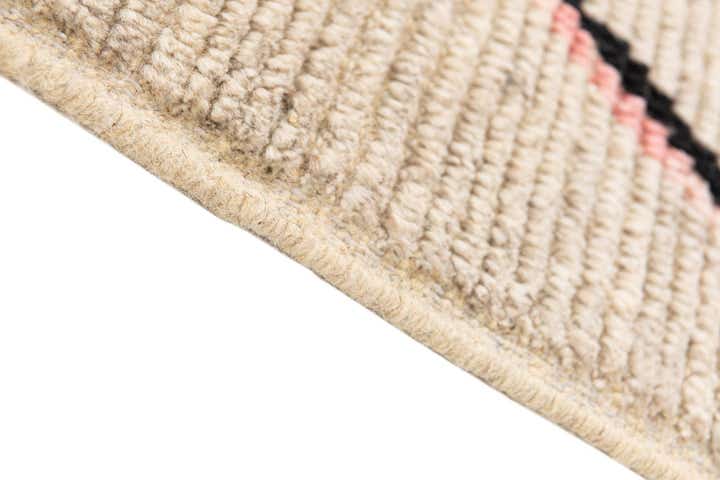 5' 3 x 8' 3 Hand Knotted Moroccan Wool Rug