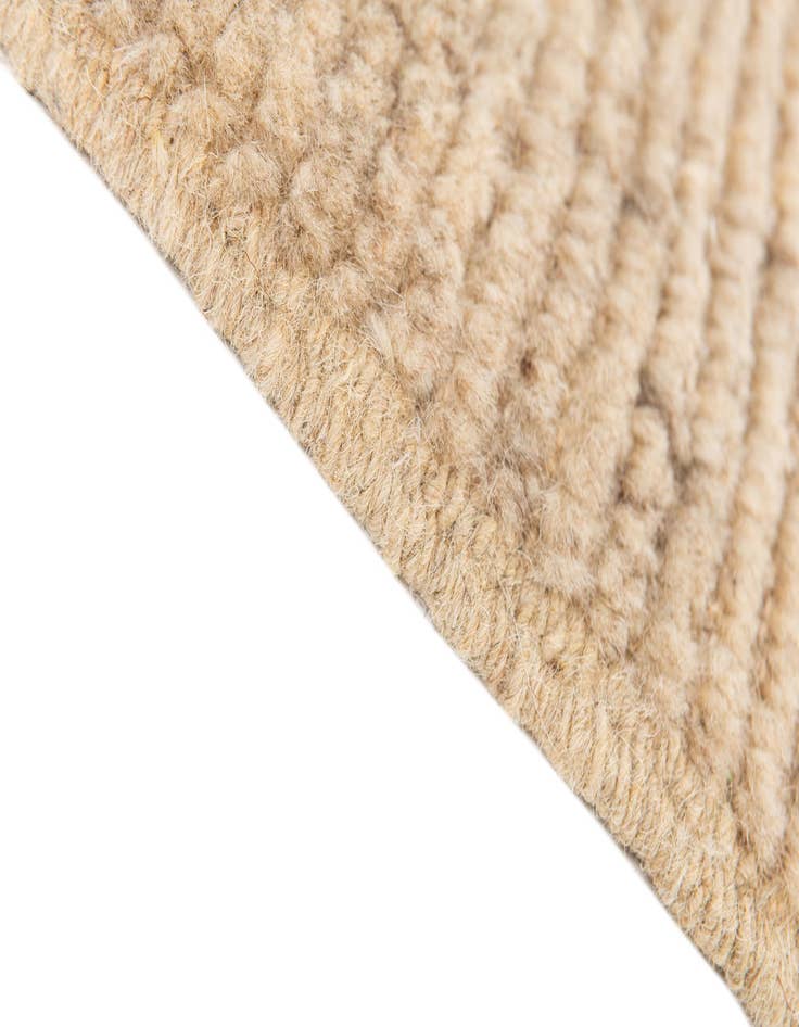 Detail image of 6' 2 x 9' 1  Hand Knotted Moroccan Wool Rug