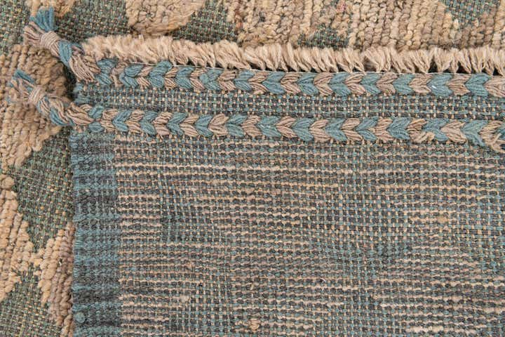 6' 9 x 10' Hand Knotted Moroccan Wool Rug