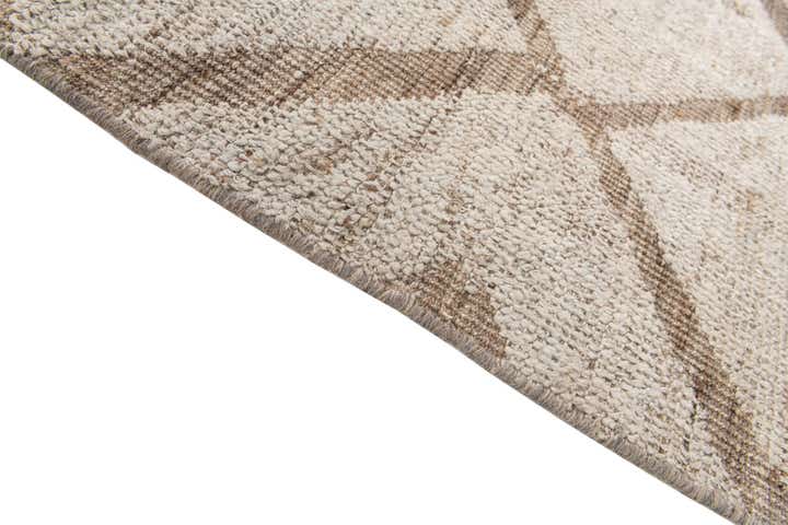 4' 4 x 7' 9 Hand Knotted Moroccan Wool Rug