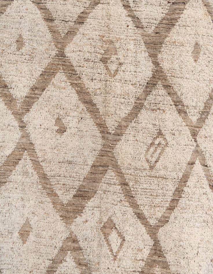 Detail image of 4' 4 x 7' 9  Hand Knotted Moroccan Wool Rug
