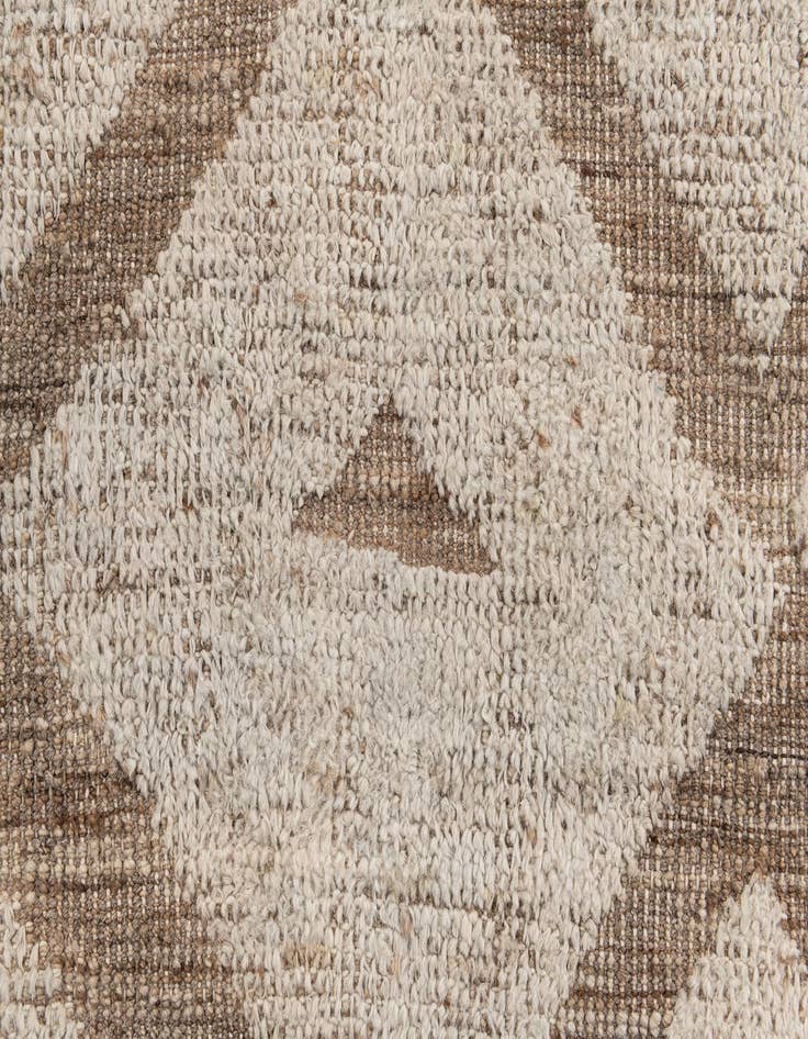 Detail image of 4' 4 x 7' 9  Hand Knotted Moroccan Wool Rug