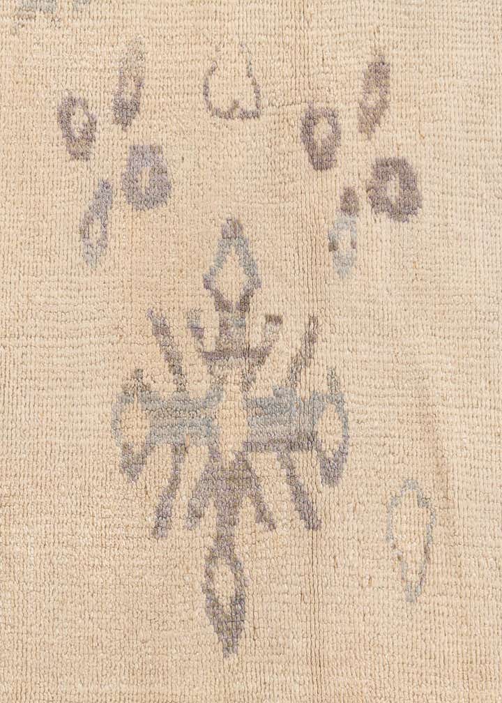 5' 5 x 7' 1 Hand Knotted Moroccan Wool Rug