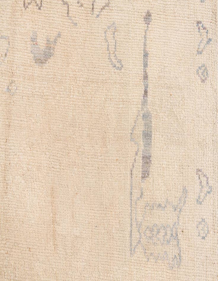 Detail image of 5' 5 x 7' 1  Hand Knotted Moroccan Wool Rug