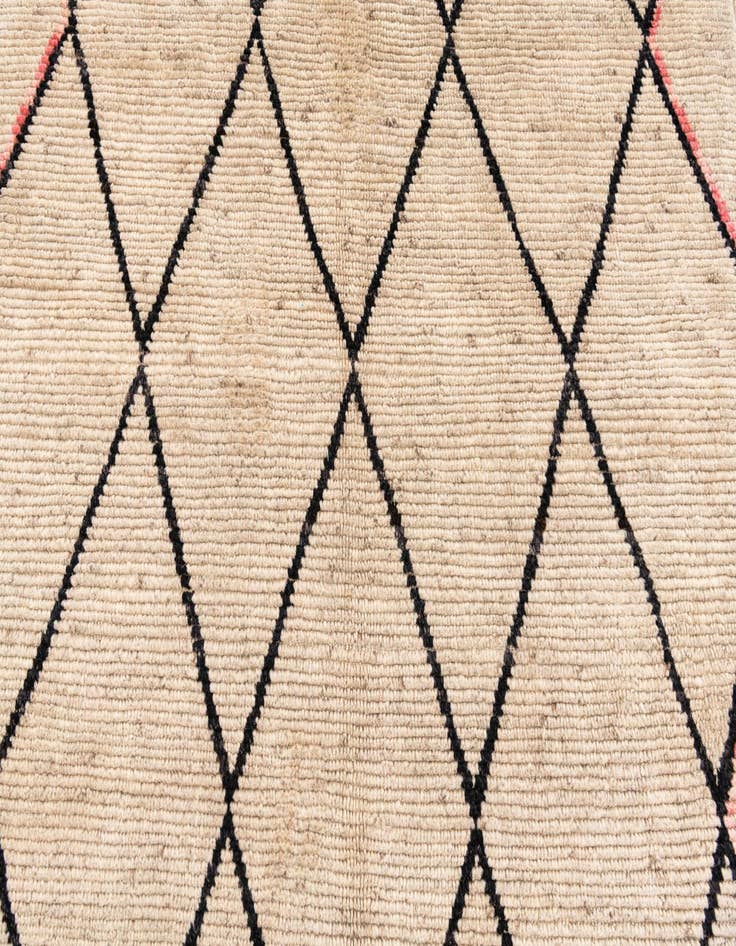 Detail image of 5' 4 x 7' 9  Hand Knotted Moroccan Wool Rug