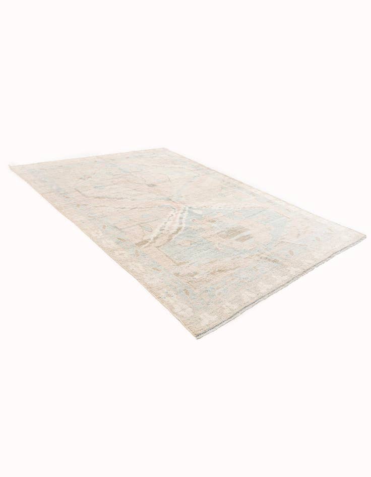 Detail image of 7' 2 x 10' Hand Knotted Moroccan Wool Rug