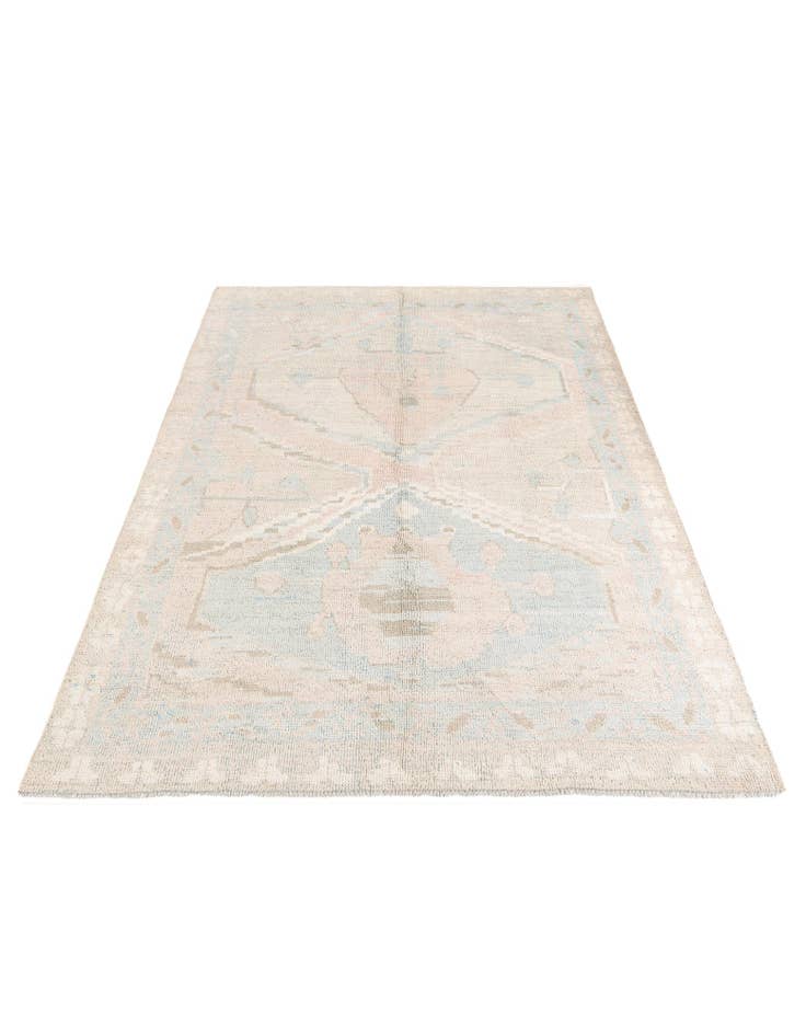 Detail image of 7' 2 x 10' Hand Knotted Moroccan Wool Rug