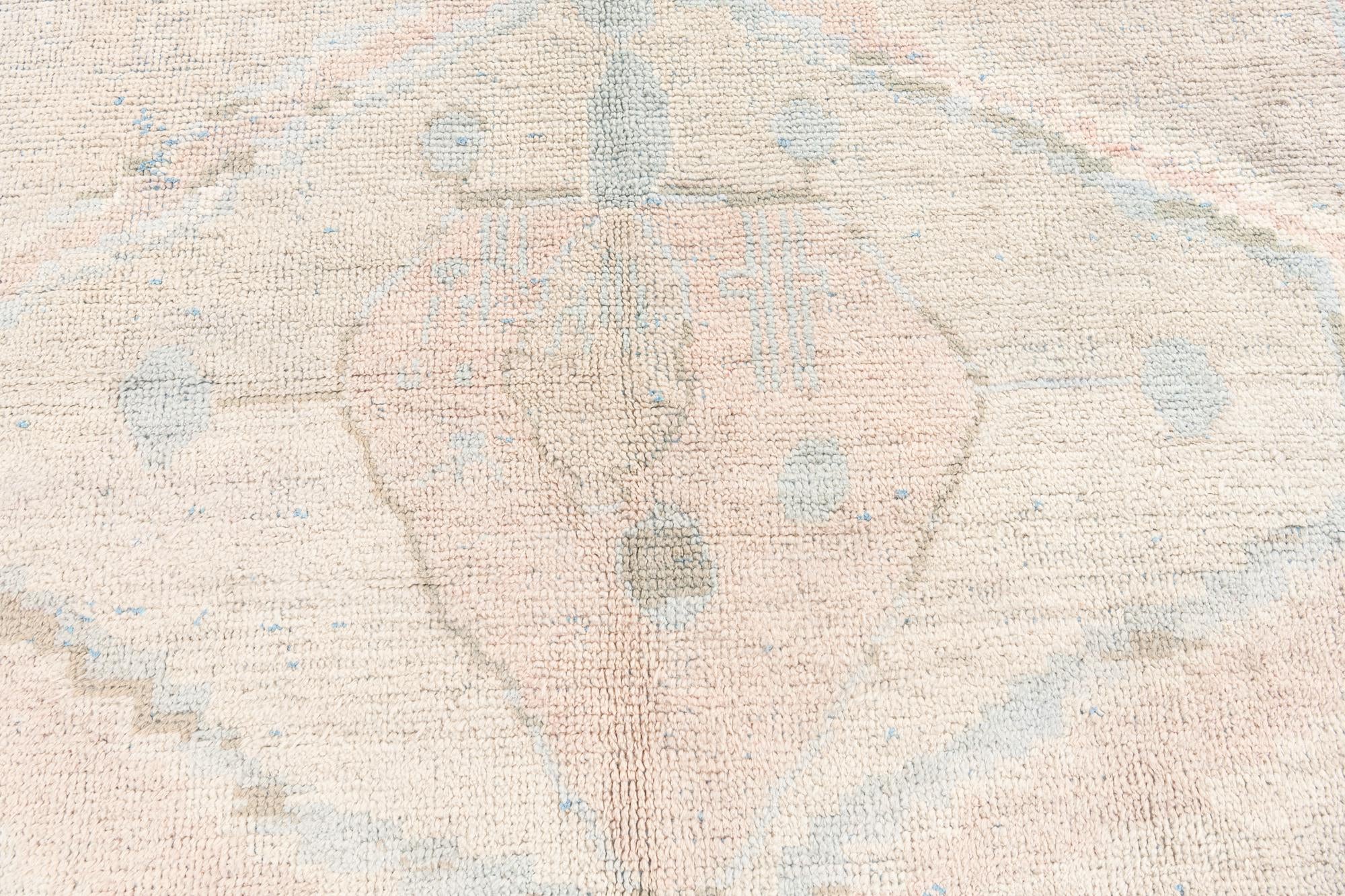 7' 2 x 10' Hand Knotted Moroccan Wool Rug