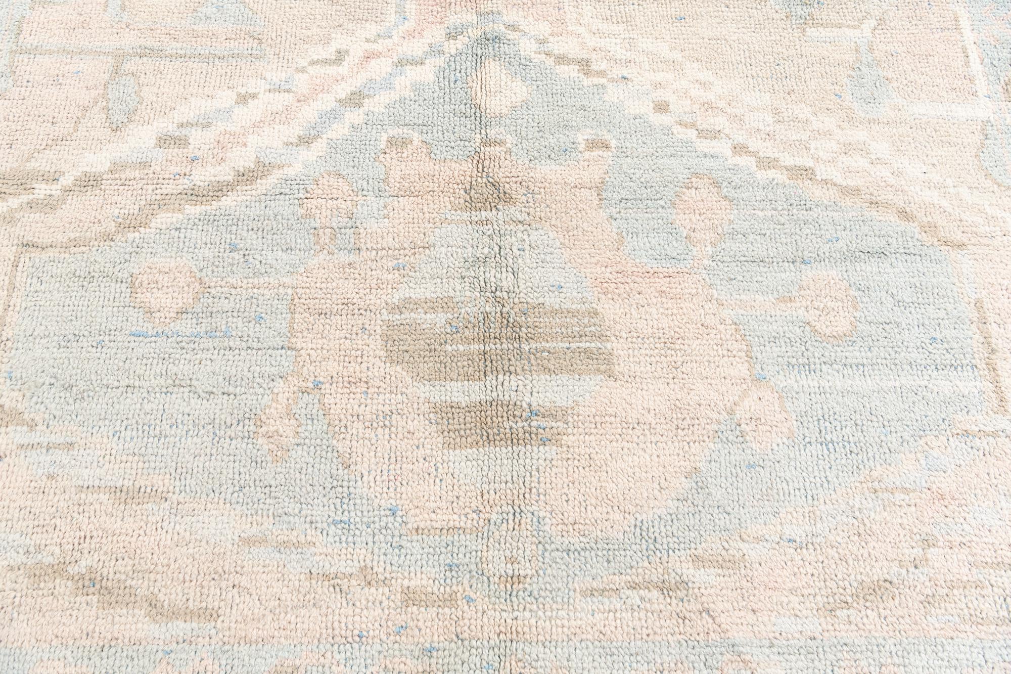 7' 2 x 10' Hand Knotted Moroccan Wool Rug