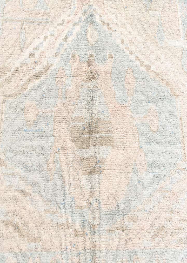 7' 2 x 10' Hand Knotted Moroccan Wool Rug