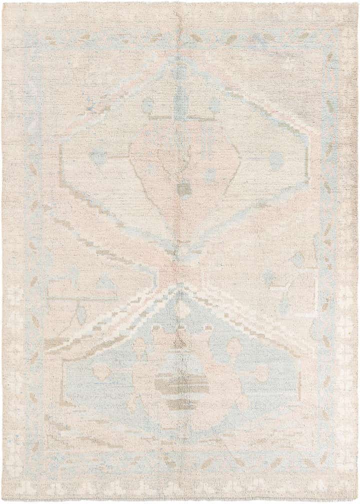 7' 2 x 10' Hand Knotted Moroccan Wool Rug