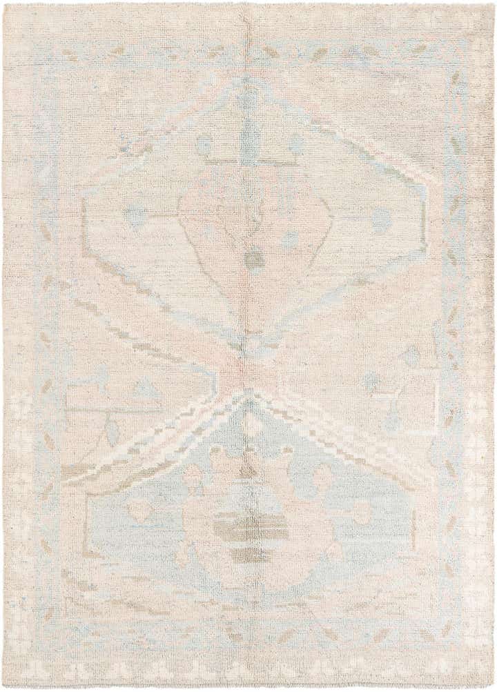 7' 2 x 10' Hand Knotted Moroccan Wool Rug