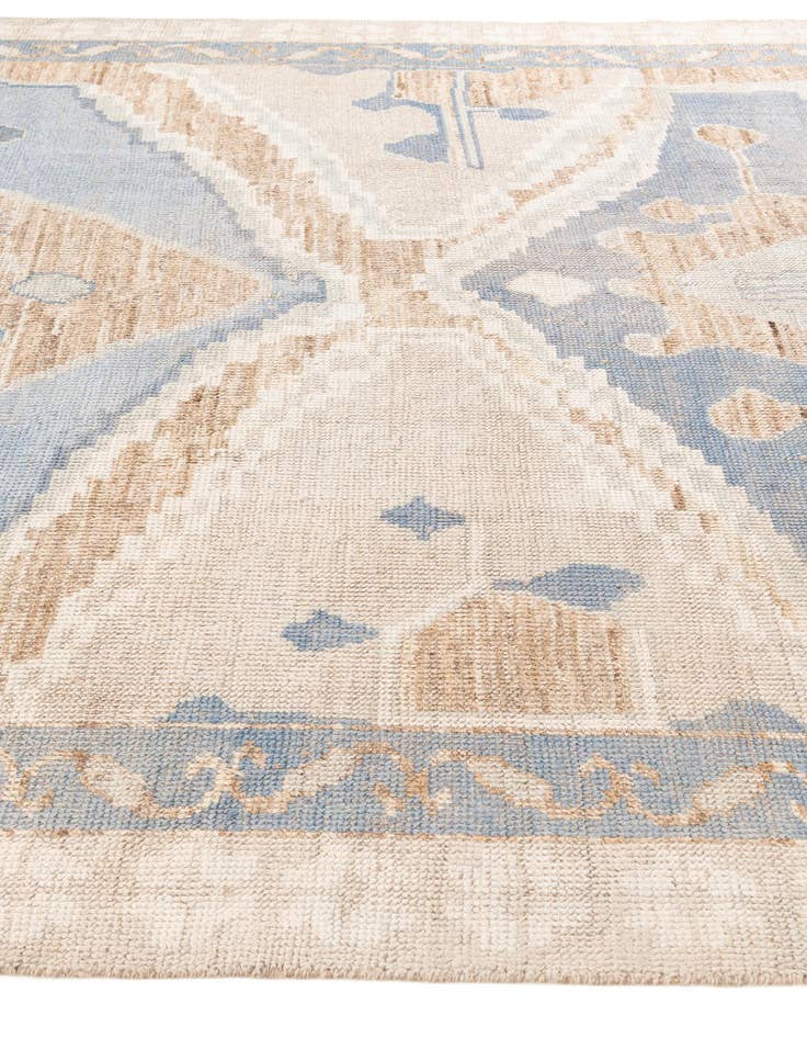 Detail image of 8' 10 x 12'  Hand Knotted Moroccan Wool Rug