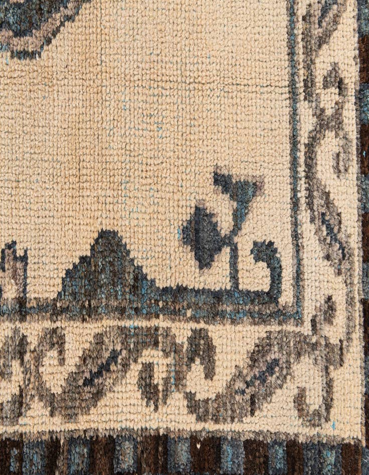 Detail image of 8' x 10' 4  Hand Knotted Moroccan Wool Rug