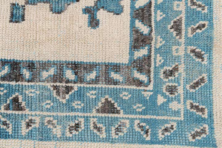 7' 8 x 10' 1 Hand Knotted Moroccan Wool Rug