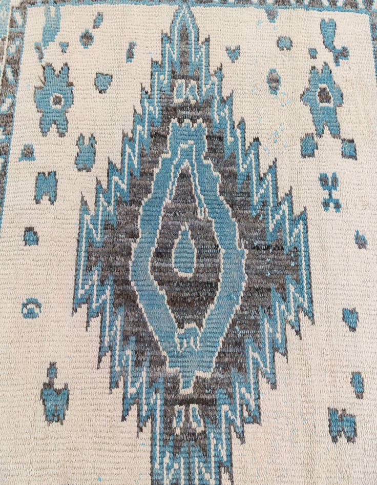 Detail image of 7' 8 x 10' 1  Hand Knotted Moroccan Wool Rug