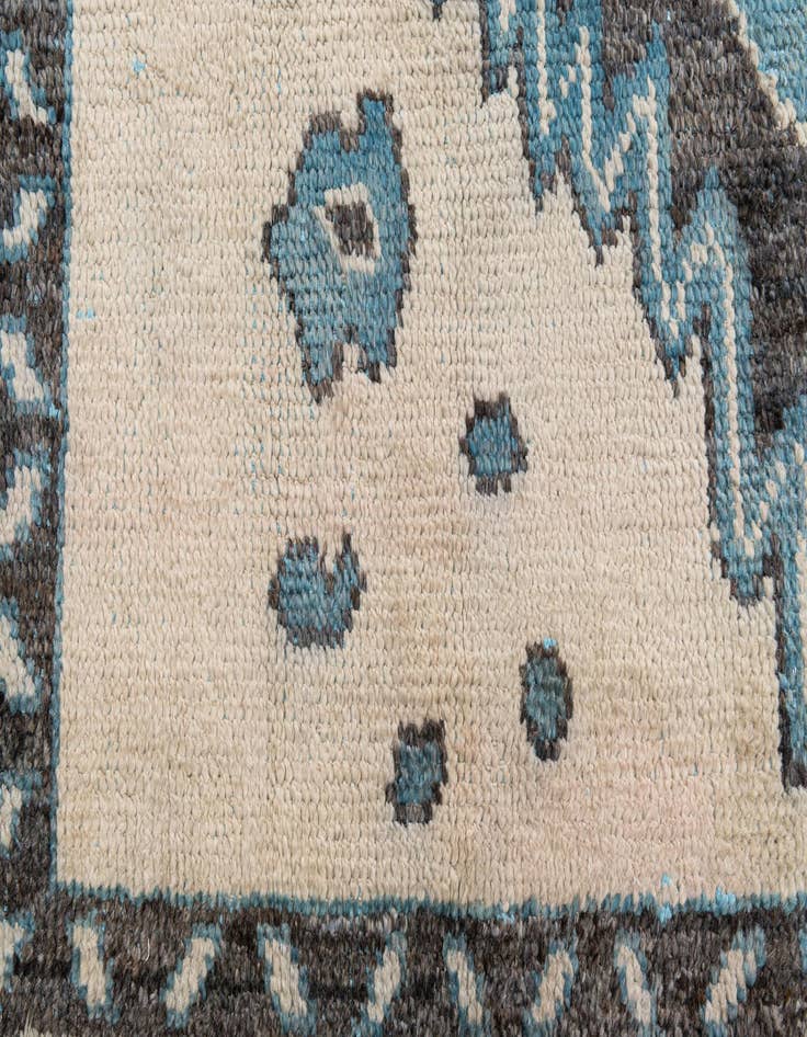 Detail image of 7' 8 x 10' 1  Hand Knotted Moroccan Wool Rug