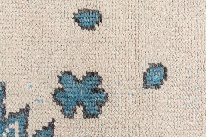 7' 8 x 10' 1 Hand Knotted Moroccan Wool Rug